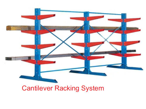 Cantilever Racking System Capacity: 1000 To 3000 Kg/Hr