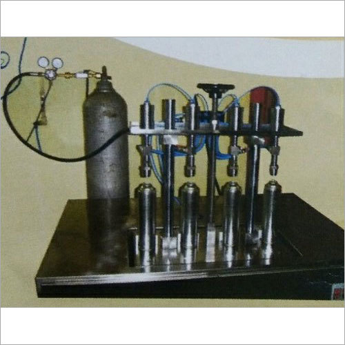 Aerosol Oxygen Gas Filling Machine