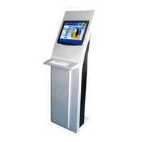 Touch Screen Visitor Management Kiosk With Camera