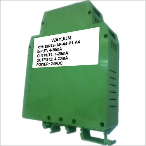 0-10V voltage signal isolated splitter 3000V isolation one in two out