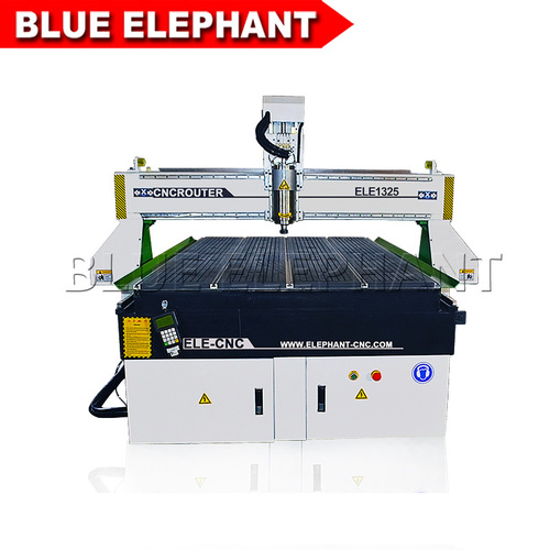 Jinan Ele 1325 Cheap Cnc Router Machine To Make Money, Cnc Machine Wood For Wood Furniture Dimension(L*W*H): 3200*2140*1850Mm Millimeter (Mm)