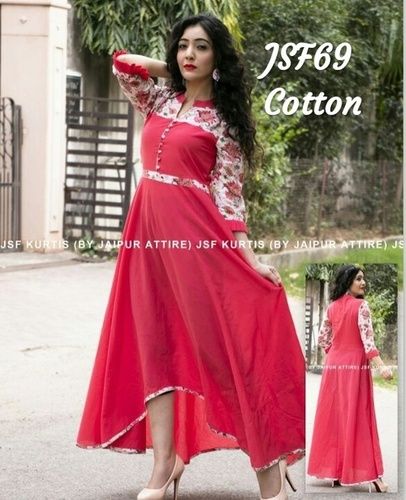 A-line Cotton Kurti