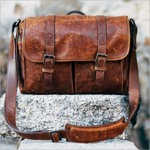 Brown Leather Office Bag