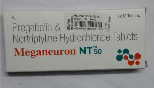 Pregabalin Nortriptyline Hydrochloride Tablets