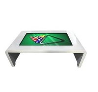 Video game table coffee table touchscreen