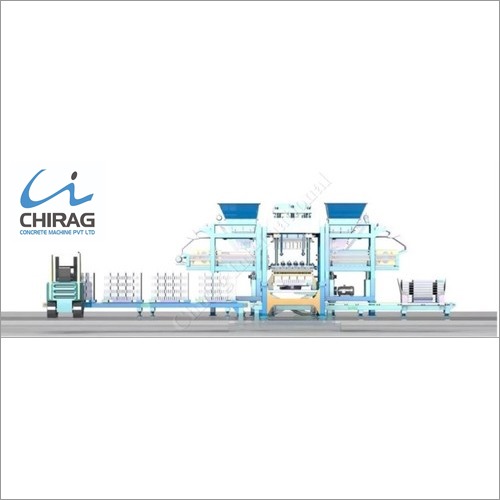Chirag All In One Hydraulic Concrete Block Making Machine Capacity: 1000-1500 Kg/Hr