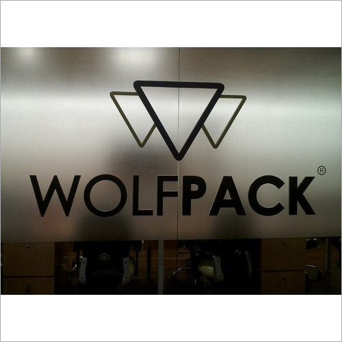 Reception Signage Board Body Material: Aluminum