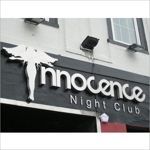 Spotlight Stainless Steel Letter