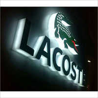 Acrylic Led Box Letters Size: Customized