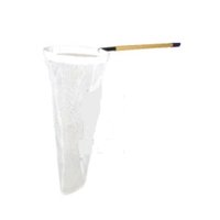 Insect Collecting Net With Aluminium Handle - Iron Wire Ring, 75cm Handle, 25cm Bag Dia, Rubber Grip, Research Purpose | Powder Coated Finish