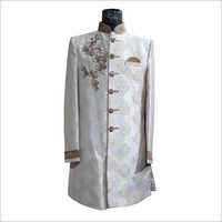 Whitesh Gold Mens Ethnic Sherwani