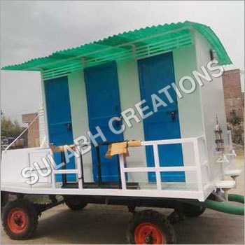 6 Seater Mobile Toilet Van