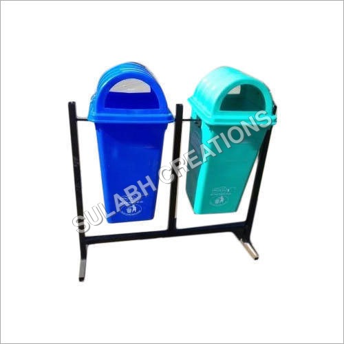 Twin Plastic Dustbin