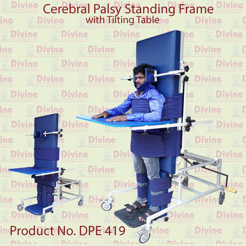 Cerebral Palsy Standing Frame With Tilting Facility Adults