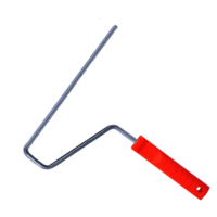 Paint Roller Handle - High Grade Plastic And Metal, Color Plated Surface Treatment For Enhanced Grip And Smooth Rolling