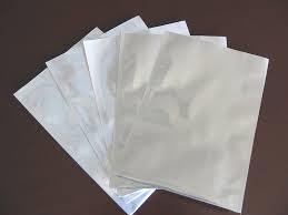 White Aluminium Pouches