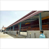 Commercial Shed - Galvanized Steel Design,  Sizes Up To 4000 Sqft | Unique Design, Enhanced Durability, Easy To Install, Minimal Maintenance, Adverse Weather Resistance