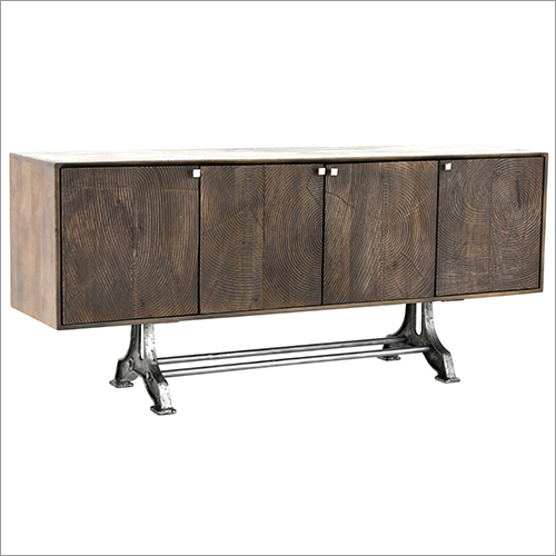 IRON WOODEN SIDEBOARD