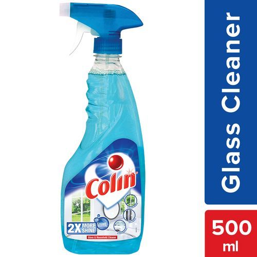 Colin Glass Cleaner - Liquid Cleaner, Rectangle Shape | 1-2 Years Shelf Life, Ideal for Home Appliances