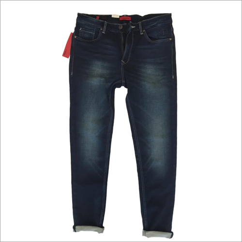 Men Fancy Jeans - Cotton Blend Waist Size 30 to 38 Inch Length 42 to 43 Inch | Slim Fit Anti-Wrinkle Washable Stretchable Skinny Style