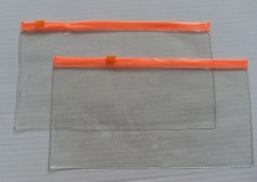 Long Lasting Pvc Zipper Lock Bag