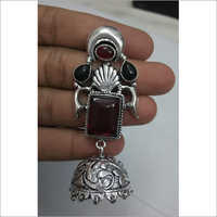 German Sliver Jhumka