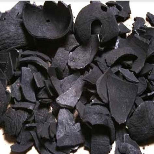 Black Natural Coconut Shell Charcoal