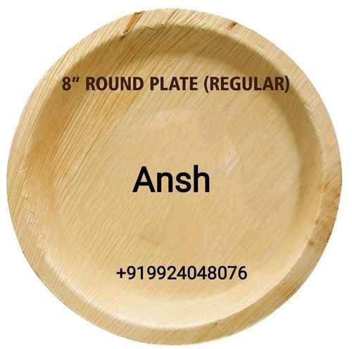 Areca Round Palm Leaf Plate