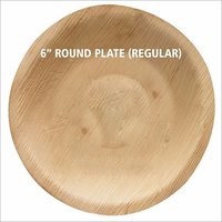 Round Areca Palm Leaf Plate