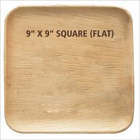 Square Arecanut Leaf Plate