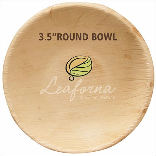 Disposable Round Areca Bowl Disposable Round Areca Bowl