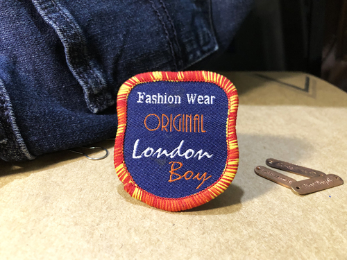 WOVEN LASER PATCH WOVEN LASER PATCH