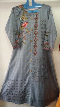 Fancy Digital Printed Kurti Fabric