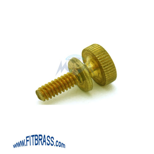Brass Knurled Thumb Screw
