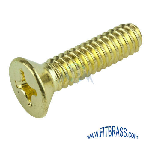 Phillips Head Brass Machine Screws