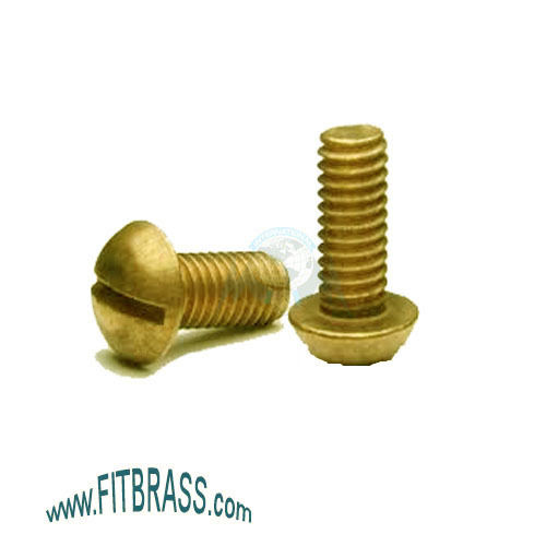 Brass Round Head Machine Screw