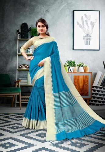 Multi Color Designer Bollywood Cotton Printed Saree