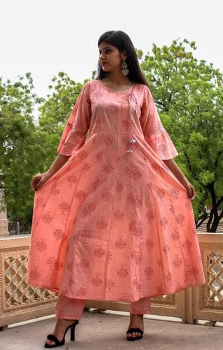 Silk Ladies Designer Long Kurti at Best Price in Alwar | As Creation