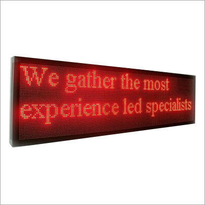 Led Display Sign Board Input Voltage: 220 Volt (V)