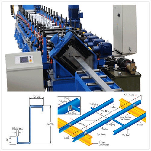 Automatic Z Purlin Roll Forming Machine