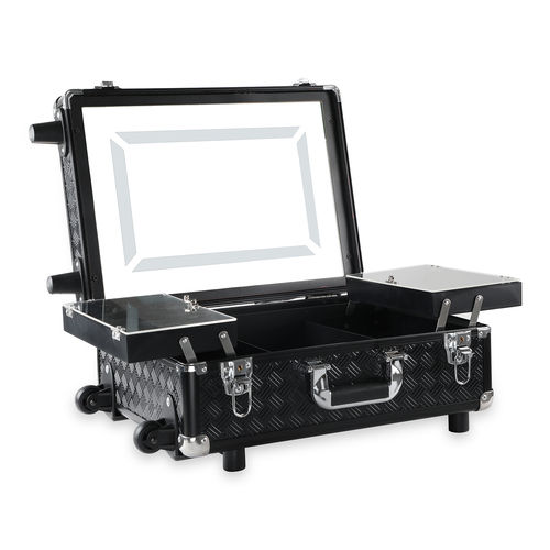 Vaara Makeup Studio Led Case R602 - Color: Black