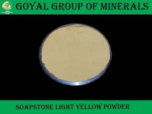 Yellow Soapstone Powder Chemical Composition: Mgo+ Sio2