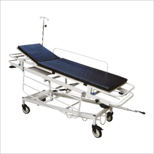 Adjustable Height Deluxe Manual Emergency Trolley