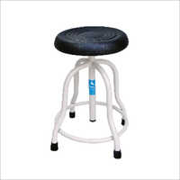Adjustable Height Pu Top Revolving Stool