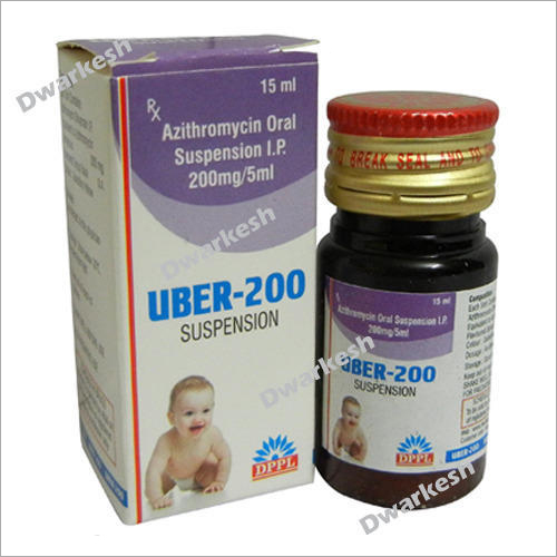  200mg-5ml एज़िथ्रोमाइसिन ओरल सस्पेंशन IP