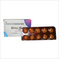 Tabletas de Cinnarizine y de Domperidone