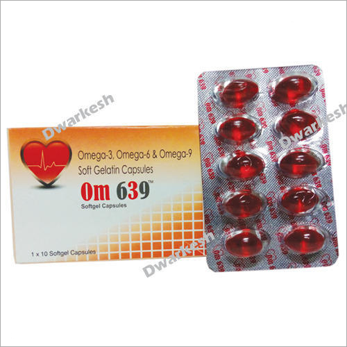 Omega-3 Omega-6 & Omega-9 Soft Gelatin Capsules General Medicines