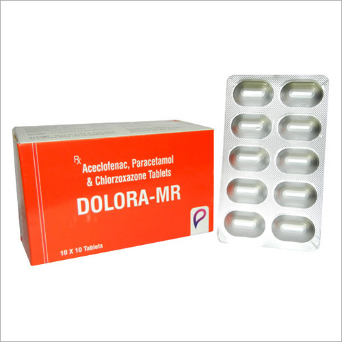 MR Aceclofenac Paracetamol And Chlorzoxazone Tablets