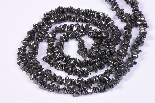 Hematite Uncut Chips Beads