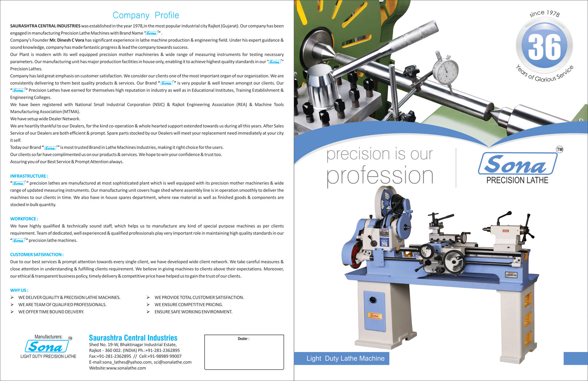 Light Duty Lathe Machine